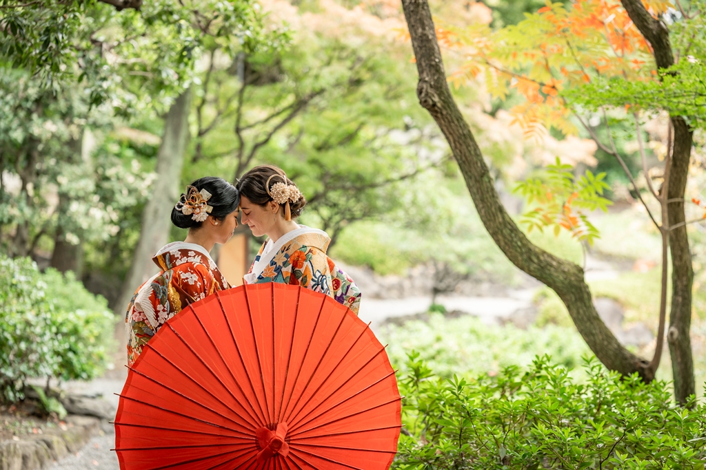 lgbtq+和装ウェディングフォト1