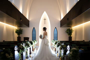 チャペル 家族 ペット前撮り撮影は 東京のウェディングアベニュー