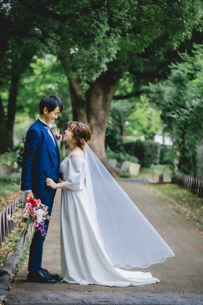 日比谷公園でこだわりの前撮り撮影