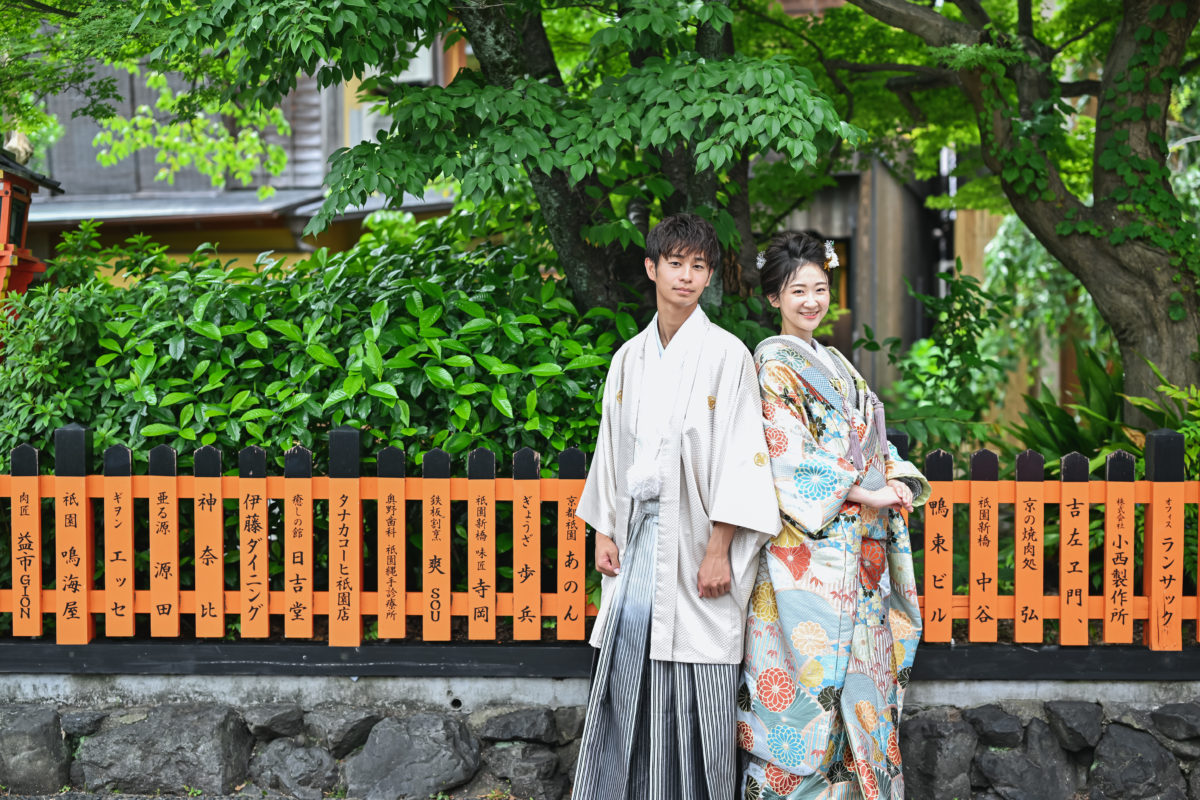 京都ロケーション撮影で残す和装前撮りの一枚