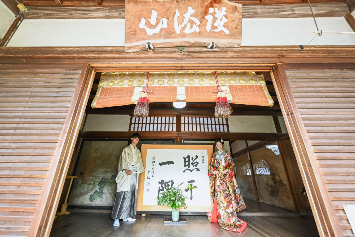 京都フォトウェディングの撮影ギャラリーより