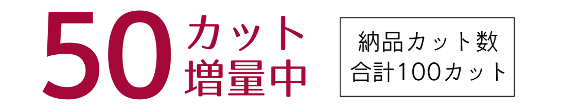 データカット数増量キャンペーン