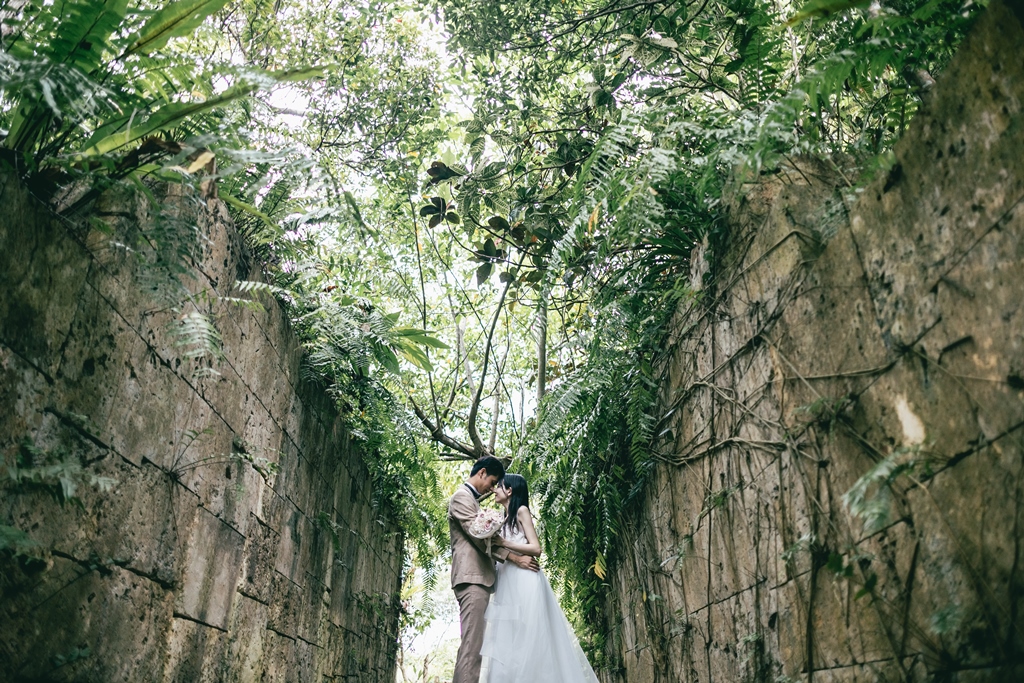 ビオスの丘で撮った結婚写真