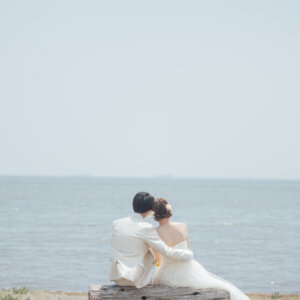 葛西臨海公園・海浜公園ならではの雰囲気を活かした結婚写真