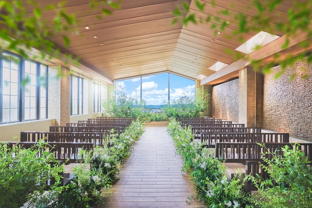 チャペル撮影で残す結婚写真、チャペルフォトウェディングのカット