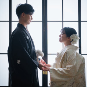 ウェディングフォト撮影の一枚、何年経っても見返したくなる、ふたりの結婚写真