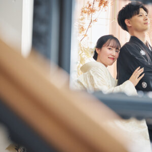 ウェディングフォト撮影の一枚、何年経っても見返したくなる、ふたりの結婚写真