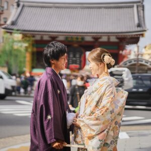 浅草・スカイツリーの前撮り・フォトウェディング撮影より