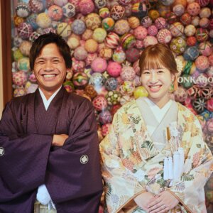 浅草・スカイツリーで撮影した新郎新婦のウェディングフォト