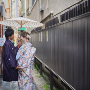 ふたりの原点を巡る、浅草・スカイツリーのウェディングフォト の結婚写真・前撮りカット