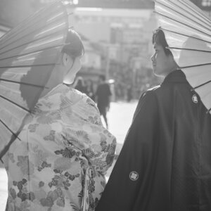 浅草・スカイツリーならではの雰囲気を活かした結婚写真