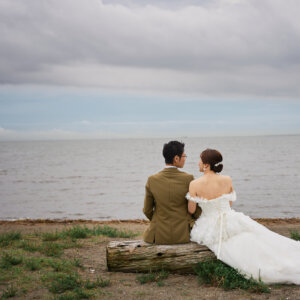 葛西臨海公園・海浜公園ならではの雰囲気を活かした結婚写真